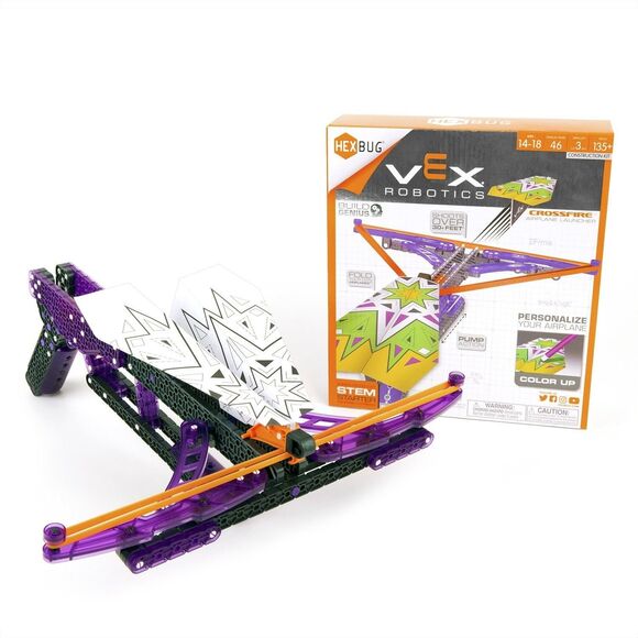 VEX Robotics Crossfire "Airplane Launcher" By HEXBUG - STEM Toy-Pre-Owned - Picture 3 of 11